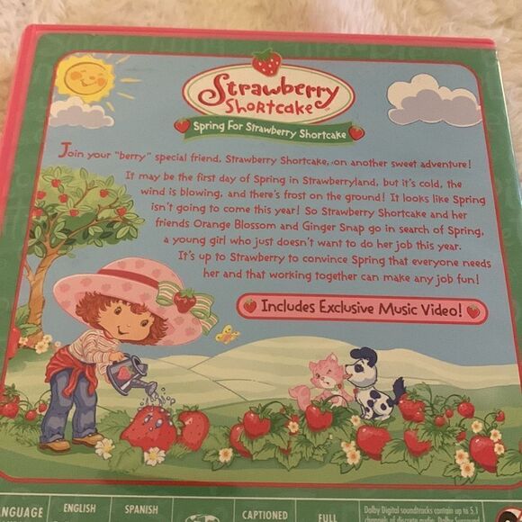 SPRING for strawberry shortcake DVD Movie‎ - Picture 3 of 4